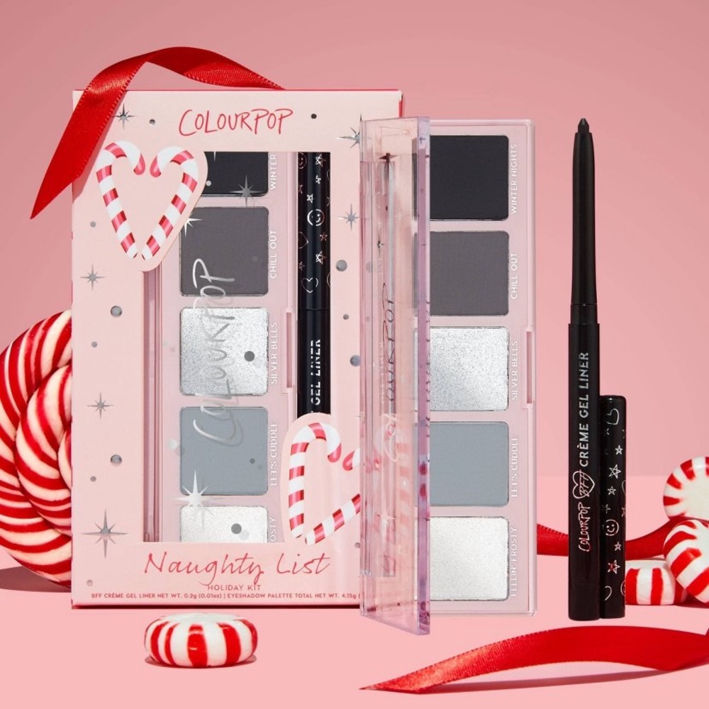 Colourpop Naughty List‎ Shadow Palette & Creme Gel Liner Kit